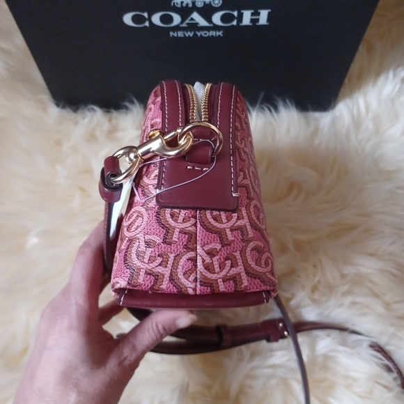 NWT, COACH Madi Crossbody With Coach Monogram Print - Picture 10 of 12